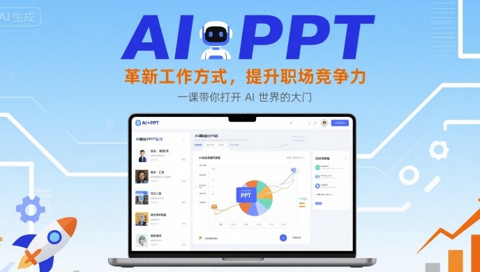 AI+PPT：革新工作方式，提升职场竞争力，一课带你打开 AI 世界的大门 - 宏盛创业网-宏盛创业网