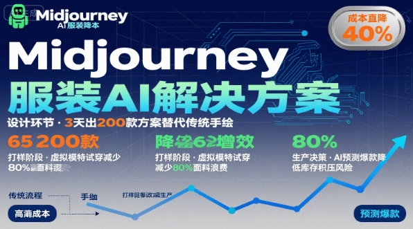 AI在服装领域的运用，使用midjourney做服装辅助企业降低成本 - 宏盛创业网-宏盛创业网