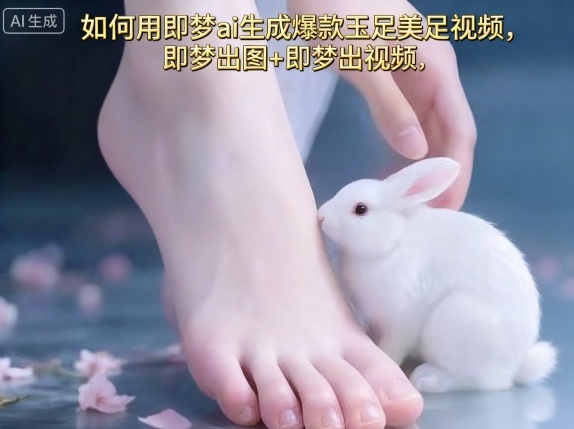 如何用即梦ai生成爆款玉足美足视频，即梦出图+即梦出视频，快速涨粉 - 宏盛创业网-宏盛创业网