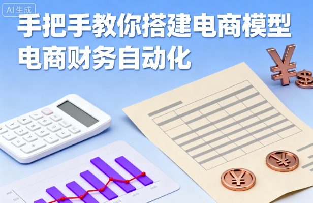 手把手教你搭建电商模型-电商财务自动化 - 宏盛创业网-宏盛创业网
