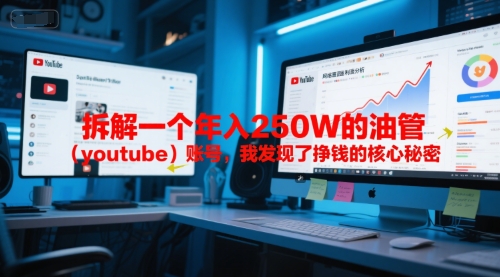 付费文章：拆解一个年入250W的油管(youtube)账号，我发现了挣钱的核心秘密 - 宏盛创业网-宏盛创业网