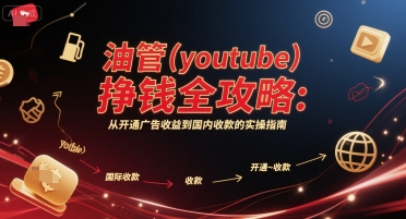 油管(youtube)挣钱全攻略：从开通广告收益到国内收款的实操指南 - 宏盛创业网-宏盛创业网