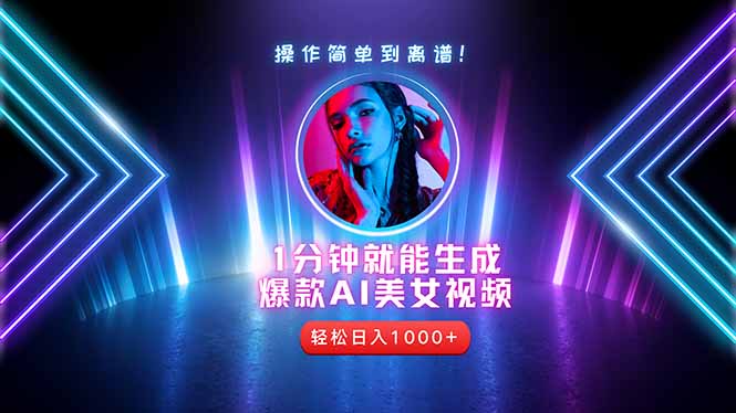 2025年最强副业：用AI做短视频，从零开始打造爆款账号！ - 宏盛创业网-宏盛创业网