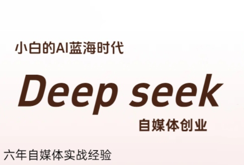 冰冰老师·普通人如何利用Deepseek创业 - 宏盛创业网-宏盛创业网