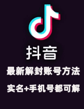 2024年11月抖音最新解封账号方法+解实名 自己真实实操已解2个号 - 宏盛创业网-宏盛创业网