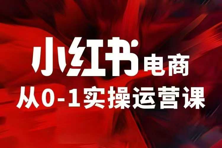 小红书电商运营，97节小红书vip内部课，带你实现小红书赚钱 - 宏盛创业网-宏盛创业网