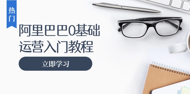 阿里巴巴运营零基础入门教程：涵盖开店、运营、推广，快速成为电商高手 - 宏盛创业网-宏盛创业网