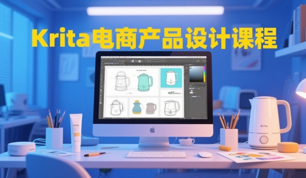 大梦老师·Krita电商产品设计课程 - 宏盛创业网-宏盛创业网