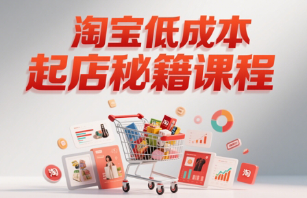 子枫老师·淘宝低成本起店系统课 - 宏盛创业网-宏盛创业网