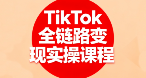 小杨老师·TikTok全链路变现实操课程 - 宏盛创业网-宏盛创业网