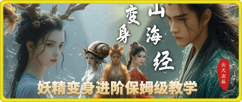 云天AI山海经变身视频教程，妖精变身进阶保姆级教学 - 宏盛创业网-宏盛创业网