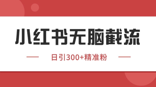 小红书只要你有同行就能获客，独家野路子获客玩法，暴力截流【揭秘】 - 宏盛创业网-宏盛创业网
