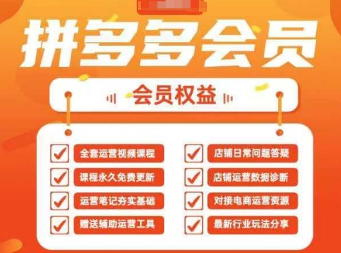 2025拼多多运营实战课，40节全流程教学，覆盖拼多多运营全链路 - 宏盛创业网-宏盛创业网