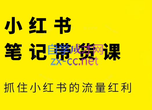 张宾·小红书笔记带货课(更新3月学员分享) - 宏盛创业网-宏盛创业网