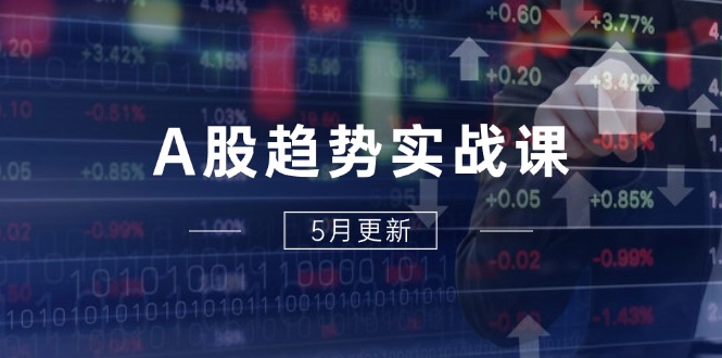 A股趋势实战课：主力动向+政策红利，2025全年策略5月更新 - 宏盛创业网-宏盛创业网