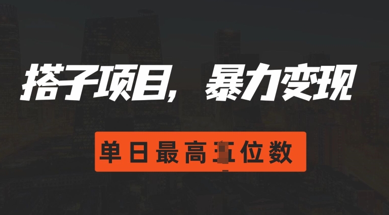 2024搭子玩法，0门槛，暴力变现，单日最高破四位数【揭秘】 - 宏盛创业网-宏盛创业网