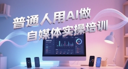 普通一个人用AI做自媒体，助你轻松开启AI自媒体创作之路 - 宏盛创业网-宏盛创业网