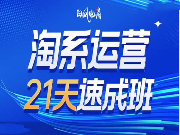 淘系运营21天速成班35期，年前最后一波和2025方向 - 宏盛创业网-宏盛创业网