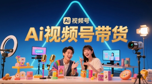 风口已至！AI视频号带货轻松月入过1W，99%的普通人却卡在内容制作门槛 - 宏盛创业网-宏盛创业网
