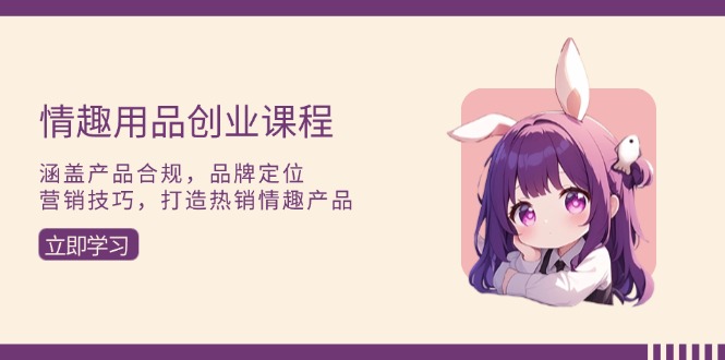 情趣用品创业课程：涵盖产品合规，品牌定位，营销技巧，打造热销情趣产品 - 宏盛创业网-宏盛创业网