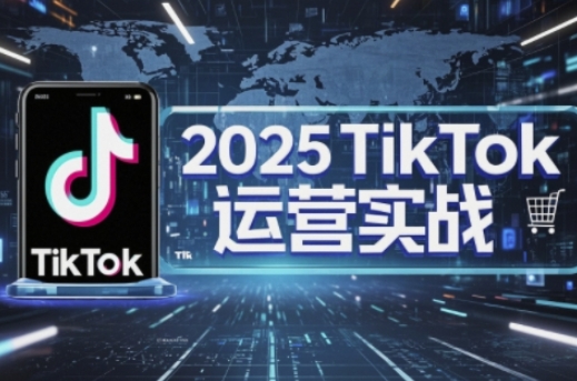 2025TikTok电商运营，掌握TikTok店铺运营核心技巧，实现低成本高转化 - 宏盛创业网-宏盛创业网