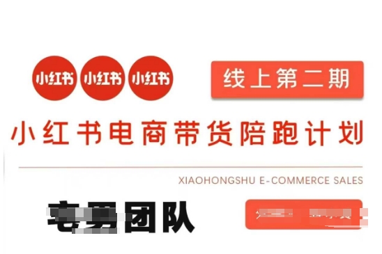 小红书电商带货课2期，月利润20个的小红书电商的有货源，无货源，虚拟产品，付费投流等整套玩法 - 宏盛创业网-宏盛创业网