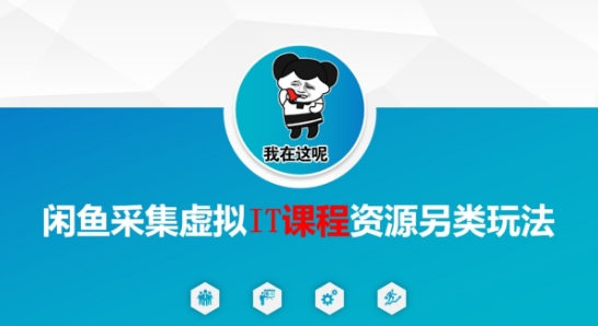 闲鱼采集虚拟IT课程资源另类玩法，干货满满 - 宏盛创业网-宏盛创业网